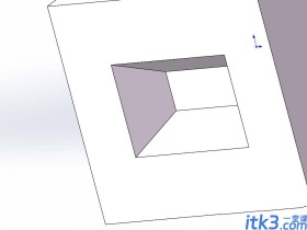 solidworks拉伸角度怎么设置? sw带角度的拉伸切除的方法