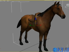 3DMax怎么用CAT制作马奔跑动画？