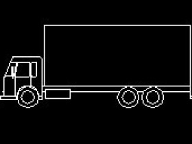 CAD怎么画一辆大货车? cad画货车的方法