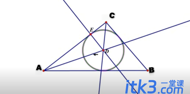 三角形的内切圆如何画？-6