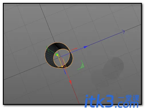 怎样使C4D管道模型弯曲？-3
