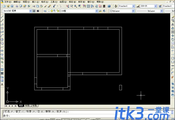 CAD如何绘制建筑平面图？CAD绘制建筑平面图的方法-9