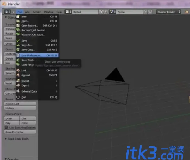 blender怎么设置中文界面-1