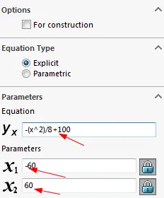 SolidWorks的通过函数驱动绘制曲线-3