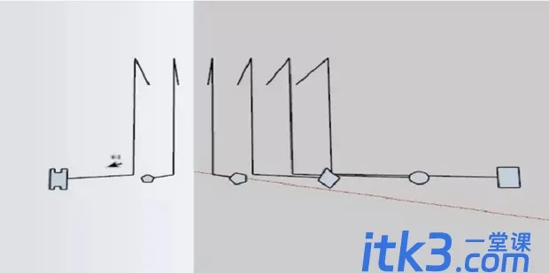 SketchUp草图大师微教程——路径跟随-7