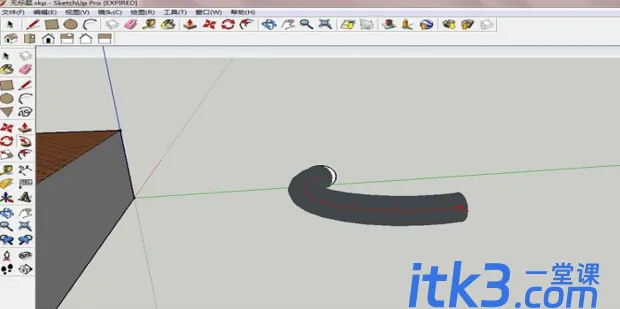 SketchUp草图大师微教程——路径跟随-6