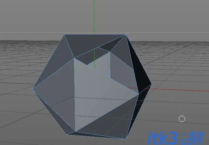 C4D宝石模型怎么使用封闭多边形孔洞工具填补孔洞? c4d封闭多边形孔洞-5