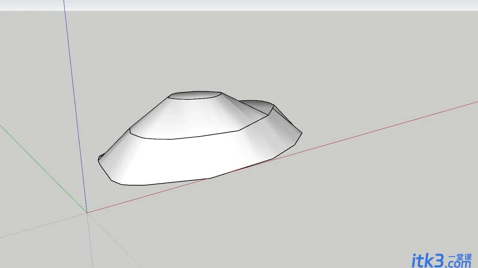 SU中怎样使用等高线创建地形? su等高线生成地形-6