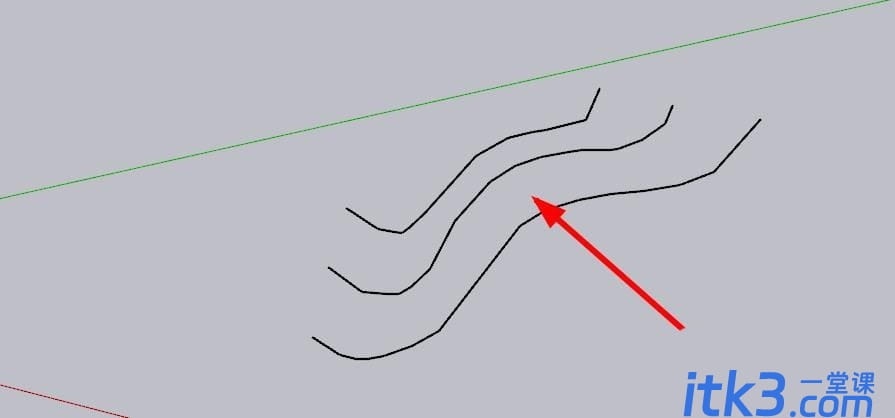 su里的等高线是怎么画出来的? sketchup地形等高线绘制技巧-2