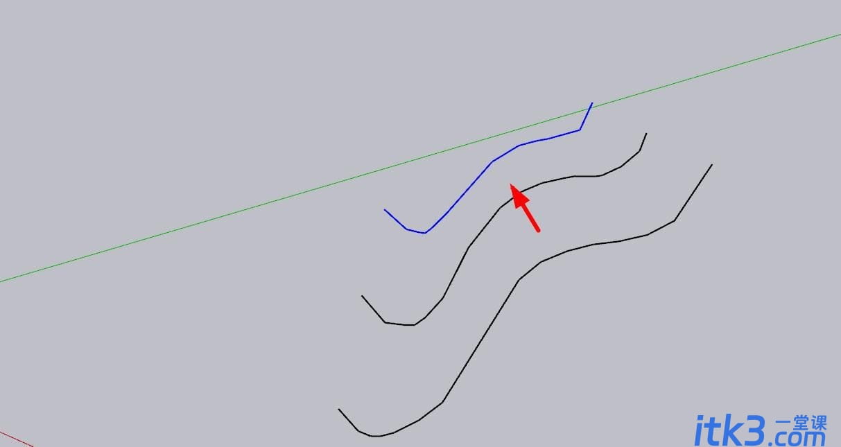 su里的等高线是怎么画出来的? sketchup地形等高线绘制技巧-5