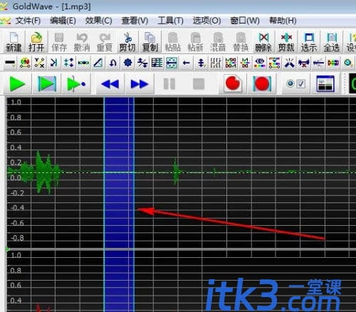 goldwave音频降噪步骤介绍-3