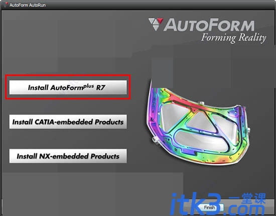 autoform r7怎么安装？-3