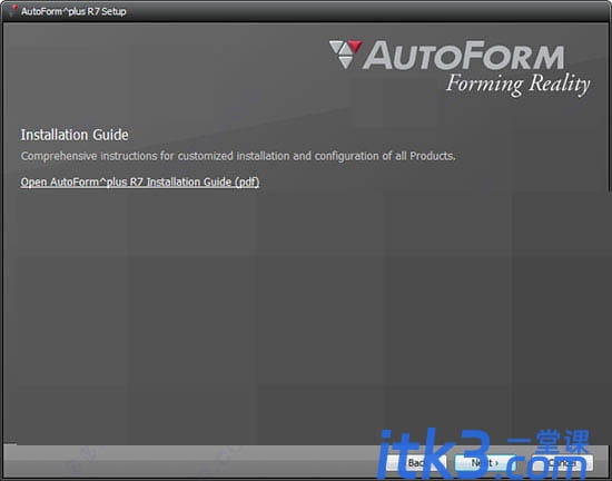 autoform r7怎么安装？-6