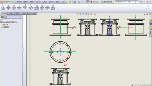 SolidWorks的剖面视图-2