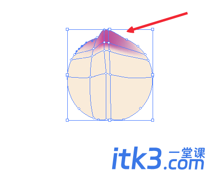 ai怎么快速画寿桃? ai水蜜桃logo的设计方法-9