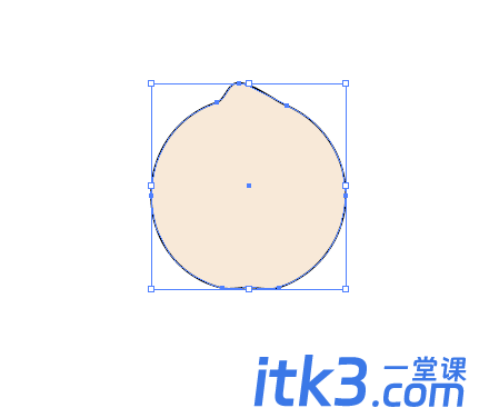 ai怎么快速画寿桃? ai水蜜桃logo的设计方法-7