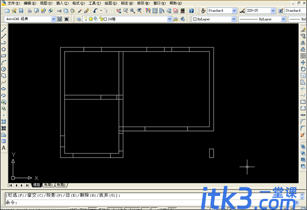 CAD怎么绘制建筑平面图? cad平面图的画法-10