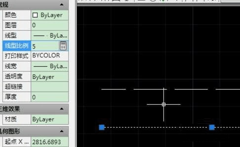 cad虚线怎么调整比例？-7