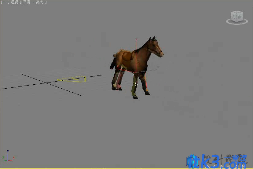 3DMax怎么用CAT制作马奔跑动画？-18