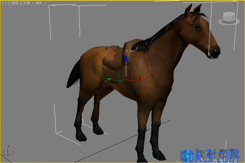 3DMax怎么用CAT制作马奔跑动画？-1
