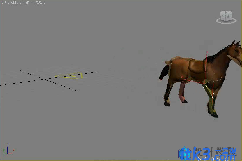3DMax怎么用CAT制作马奔跑动画？-19