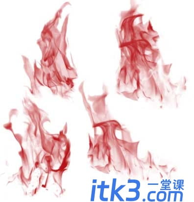 超高清photoshop火焰笔刷-1 超高清photoshop火焰笔刷