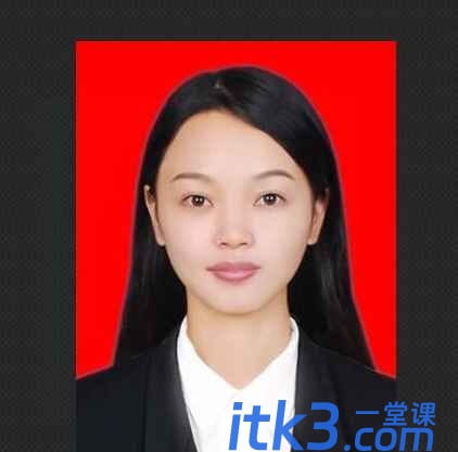 如何快速用光影魔术手更换证件照背景颜色？-8
