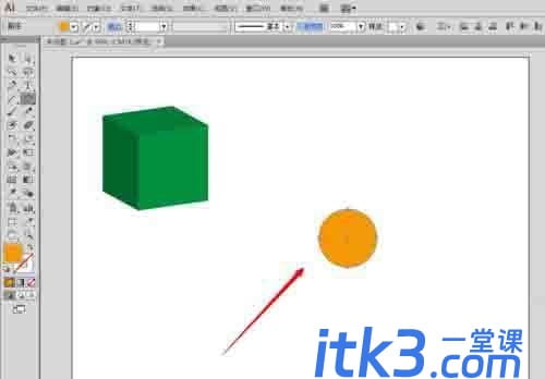 ai软件怎样制作简单的3D立体图形-6