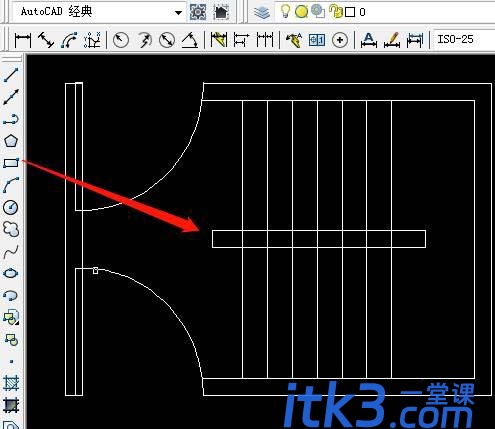 CAD怎么画楼梯区域平面图? 楼梯cad平面图的画法-9