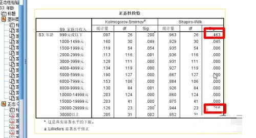 spss怎么做正态性检验？spss正态性检验教程-6