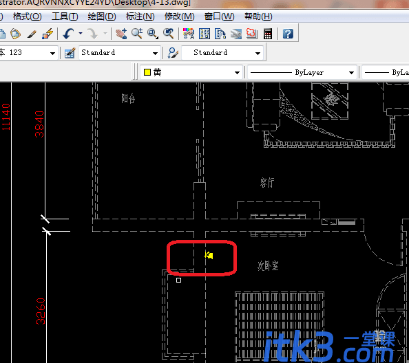 cad2008怎么画空调插座? cad空调插座示意图的画法-9