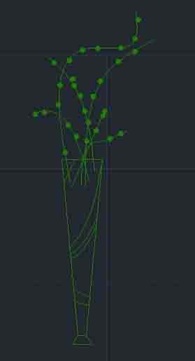 cad怎么绘制一盆立体的植物?-5