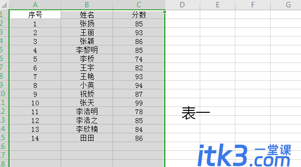 如何在2个excel表格中查找相同数据并标记？-1