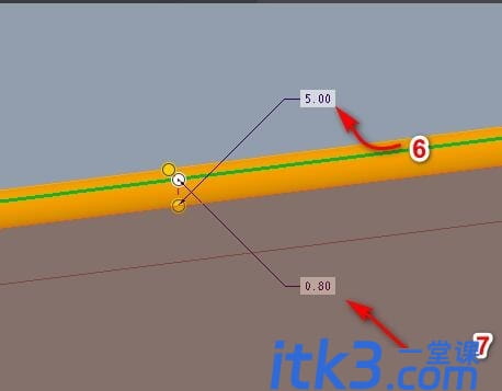 creo6.0怎么创建可变倒圆角？-6