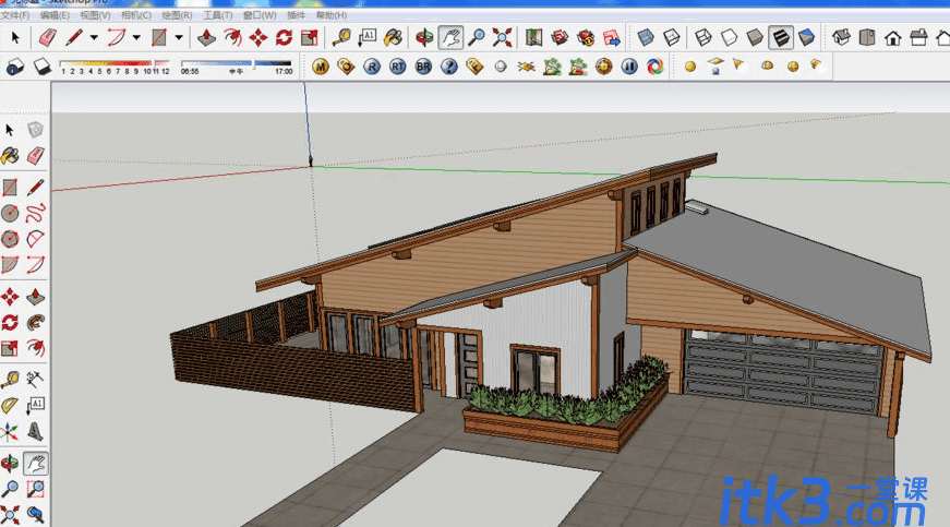 sketchup模型库在哪? 怎么使用sketchup 3D模型库？-5