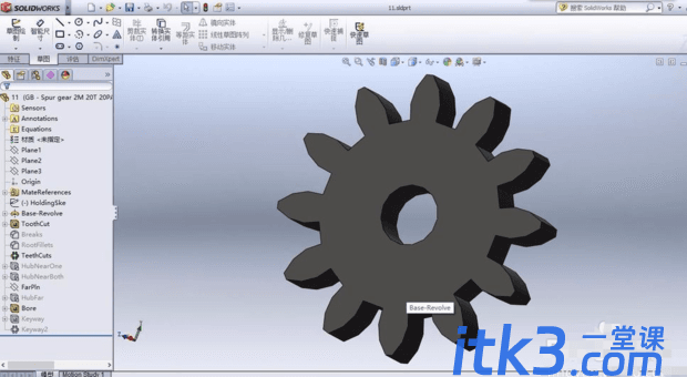 solidworks怎么绘制（生成）齿轮-7