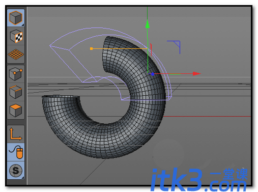 C4D建模弯曲管道模型的图文教程-10