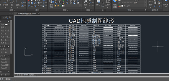 CAD地质图线型素材大全-1