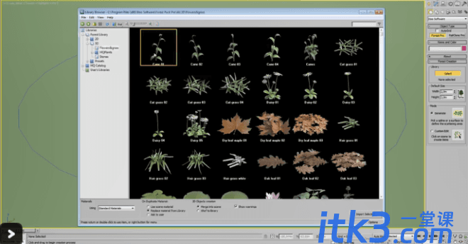 3dmax森林插件：Forest Pack Pro v6.2.1 For 3dmax 2020-1