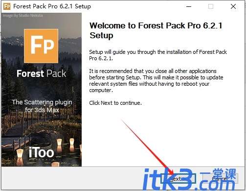 3dmax森林插件：Forest Pack Pro v6.2.1 For 3dmax 2020-2